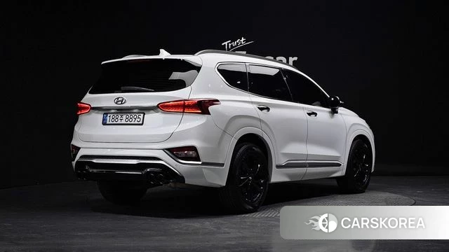Hyundai Santa Fe TM 2019 Белый из Кореи