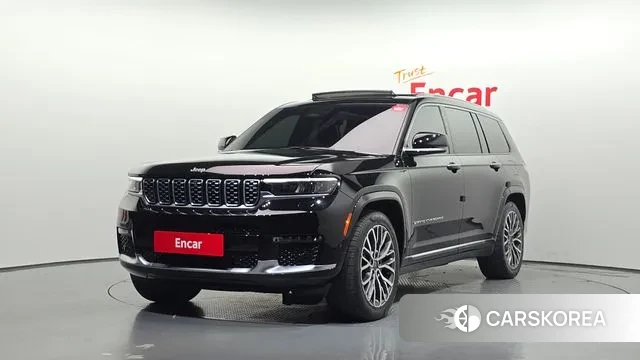 Jeep Grand Cherokee (WL) 2021 Черный из Кореи