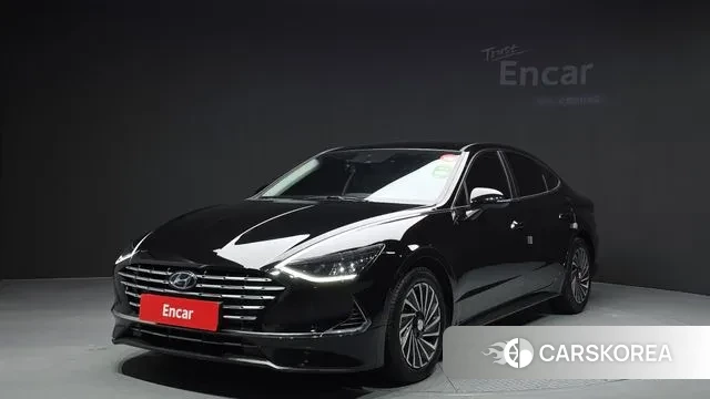 Hyundai Sonata Hybrid (DN8) 2021 Черный из Кореи