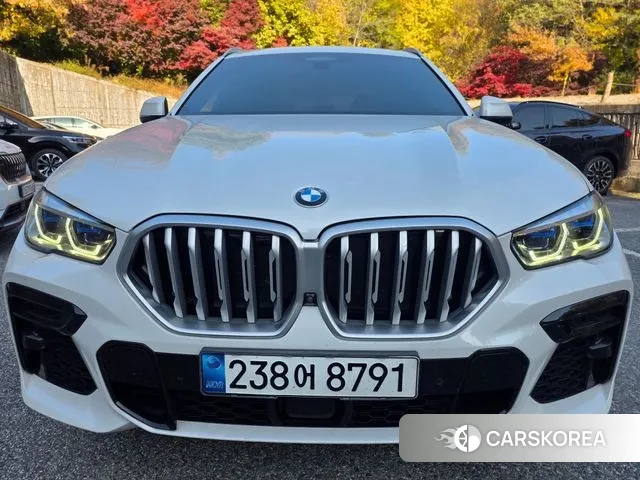 BMW X6 (G06) 2022 Белый из Кореи