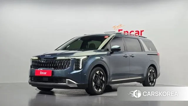 Kia The New Carnival 4th Generation 2024 Небесно-голубой из Кореи