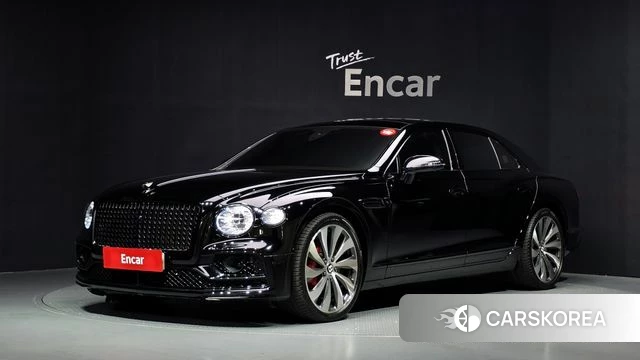 Bentley Flying Spur 3rd Generation 2021 Черный из Кореи