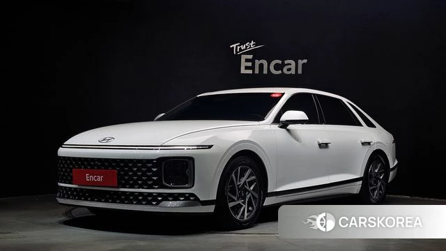 Hyundai Grandeur (GN7) 2023 Белый из Кореи