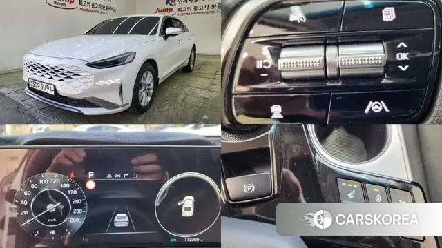 Kia K8 2023 Белый из Кореи