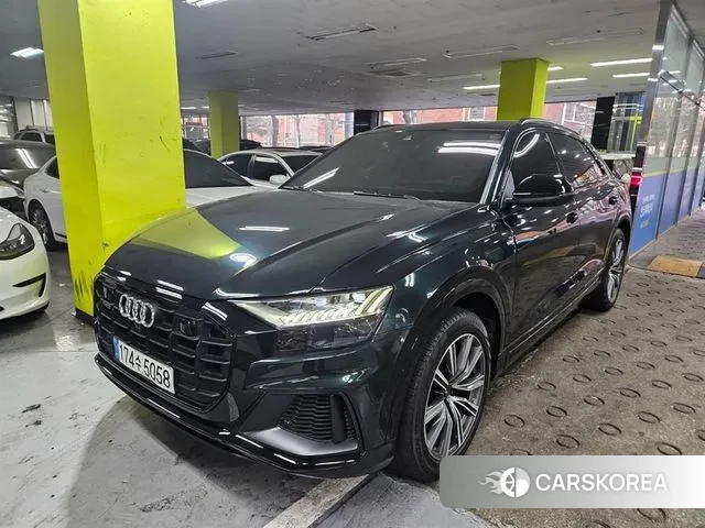 Audi Q8 (4M) 2021 Оранжевый из Кореи
