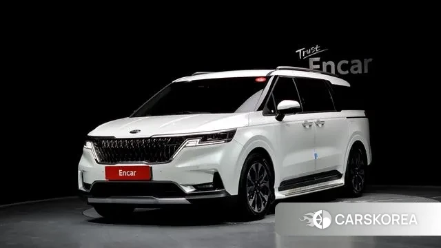 Kia Carnival 4th generation 2021 Белый из Кореи