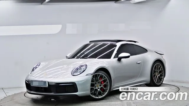 Porsche 911(992) 2022 Серебряный из Кореи