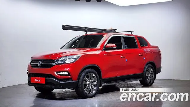 Ssangyong Rexton Sports 2020 Красный из Кореи