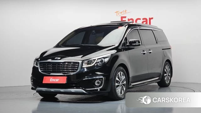 Kia All New Carnival 2018 Черный из Кореи