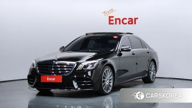 Mercedes-Benz S-Class W222 2020 Черный из Кореи