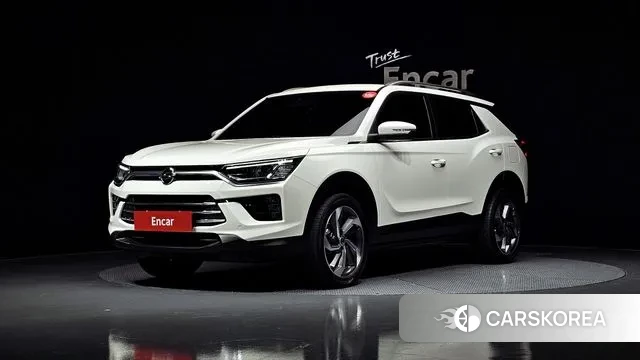 Ssangyong Beautiful Korando 2023 Белый из Кореи