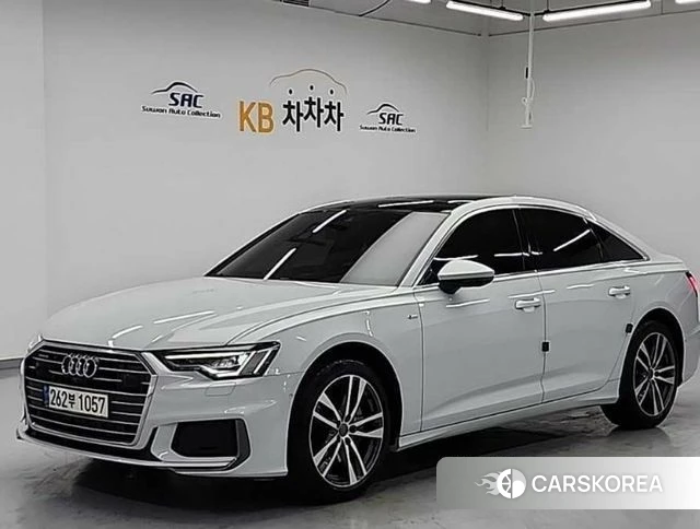 Audi A6 (C8) 2021 Белый из Кореи
