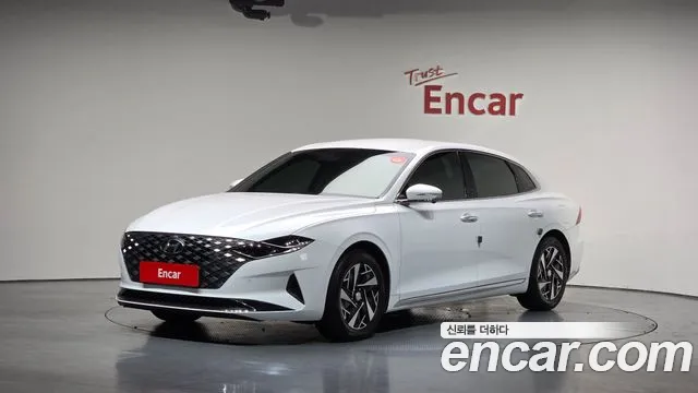 Hyundai The New Grandeur IG Hybrid 2019 Белый из Кореи