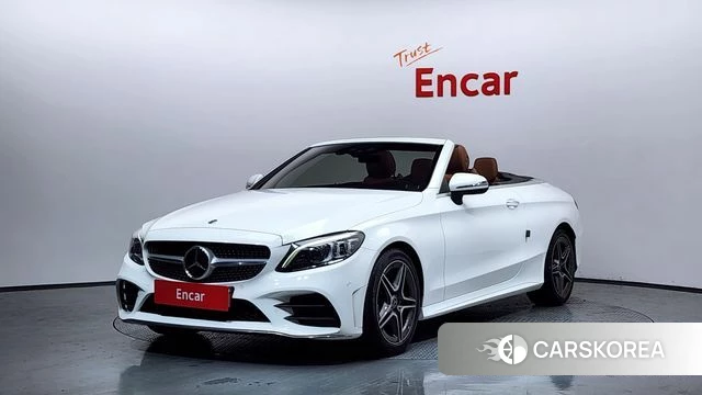 Mercedes-Benz C-Class W205 2021 Белый из Кореи