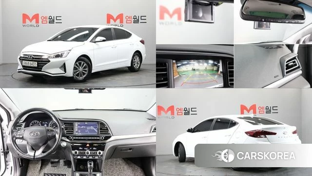 Hyundai The New Avante AD 2019 Белый из Кореи