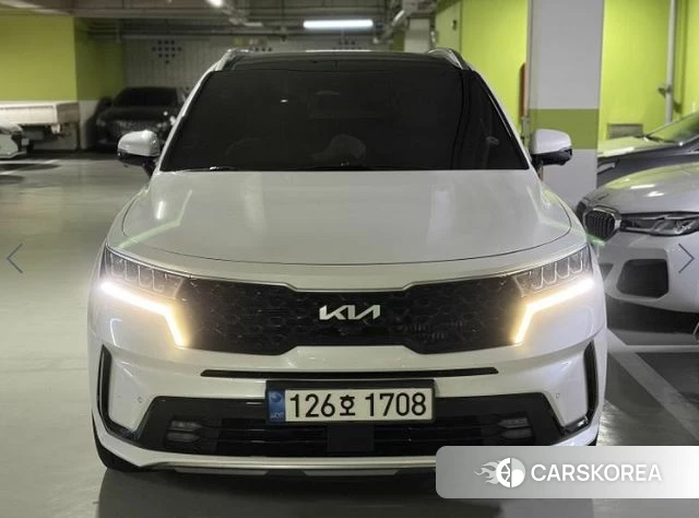 Kia Sorento 4th Generation 2022 Белый из Кореи