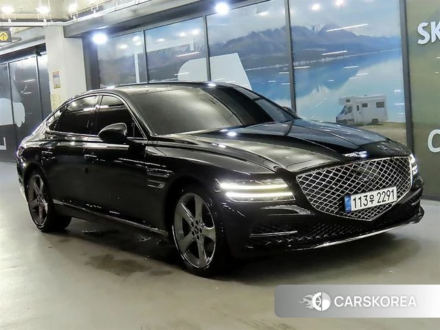 Genesis G80 (RG3) 2021 Черный из Кореи