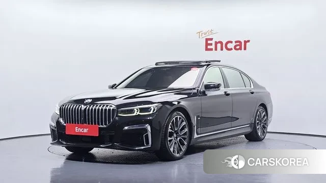 BMW 7 Series (G11) 2021 Черный из Кореи