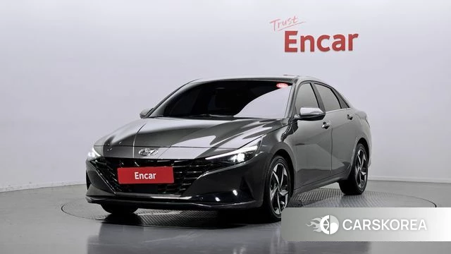 Hyundai Avante (CN7) 2022 Серый из Кореи