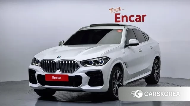 BMW X6 (G06) 2023 Белый из Кореи