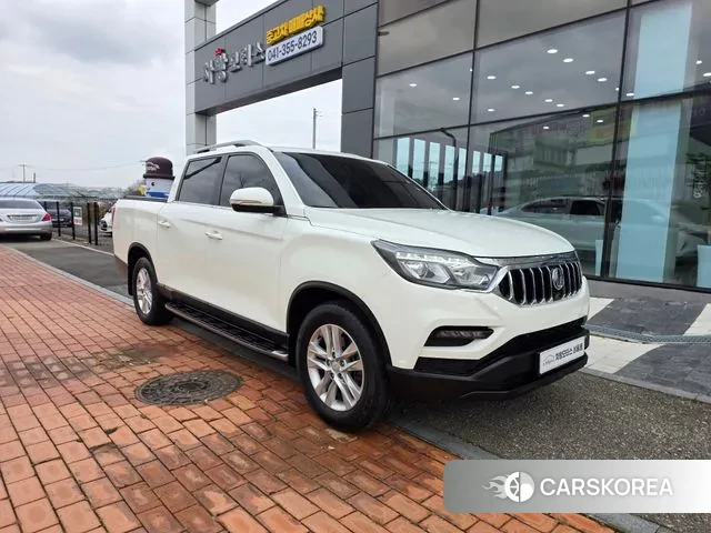 Ssangyong Rexton Sports Cannes 2021 Белый из Кореи