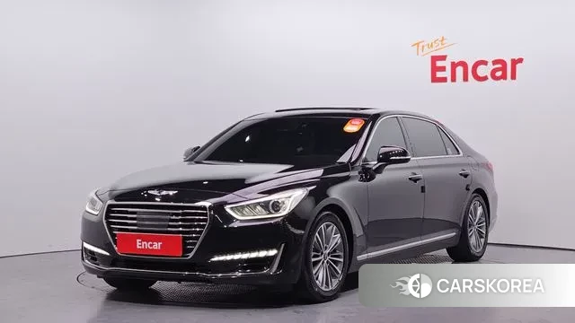 Genesis EQ900 2018 Черный из Кореи