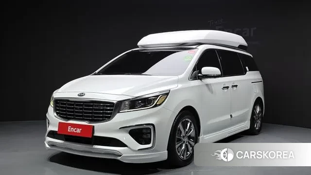 Kia The New Carnival 2018 Белый из Кореи