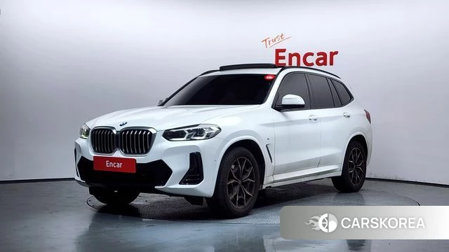 BMW X3 (G01) 2024 Белый из Кореи