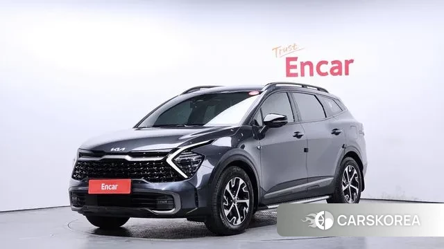 Kia Sportage 5th Generation Hybrid 2022 Серый из Кореи