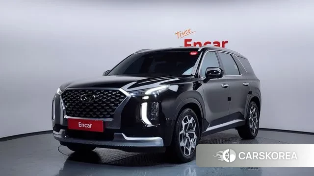 Hyundai Palisade 2021 Черный из Кореи