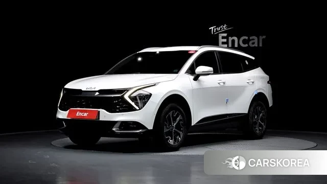 Kia Sportage 5th Generation Hybrid 2021 Белый из Кореи