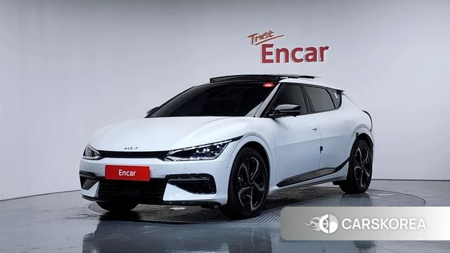 Kia EV6 2023 Белый из Кореи