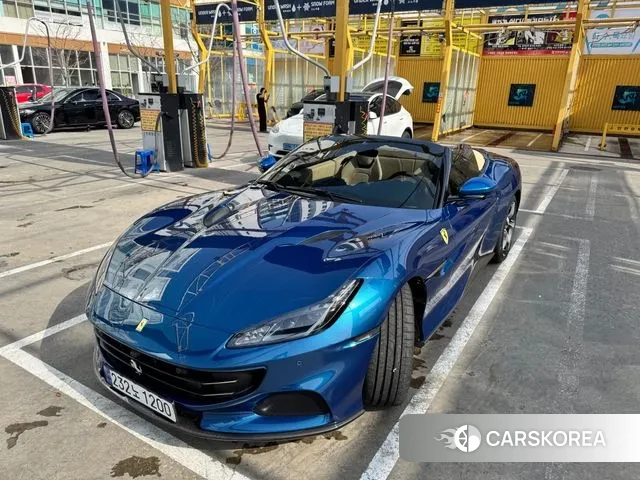 Ferrari Portofino 2023 Синий из Кореи