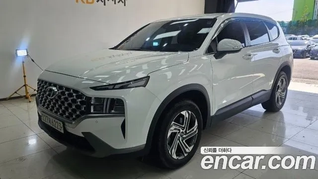 Hyundai The New Santa Fe 2021 Белый из Кореи