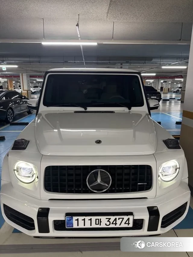 Mercedes-Benz G-Class W463b 2020 Белый из Кореи