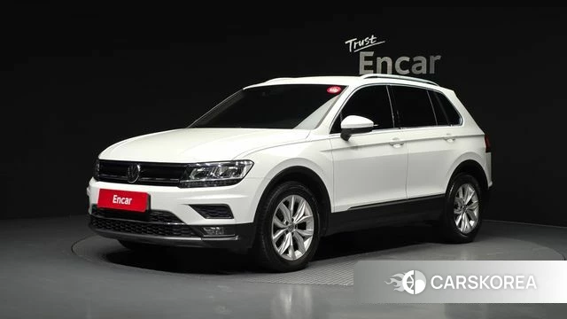 Volkswagen Tiguan second Generation 2020 Белый из Кореи