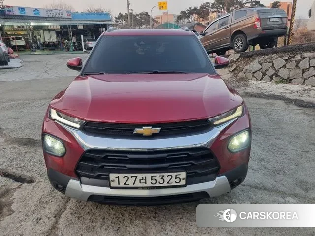 Chevrolet (GM Daewoo) Trailblazer 2020 Красный из Кореи