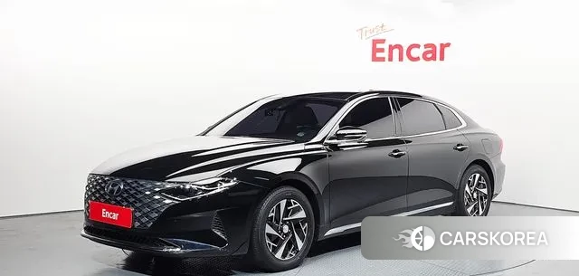 Hyundai The New Grandeur IG Hybrid 2020 Черный из Кореи