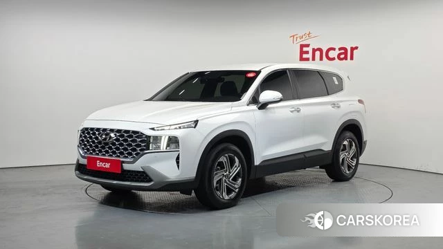 Hyundai The New Santa Fe 2021 Белый из Кореи