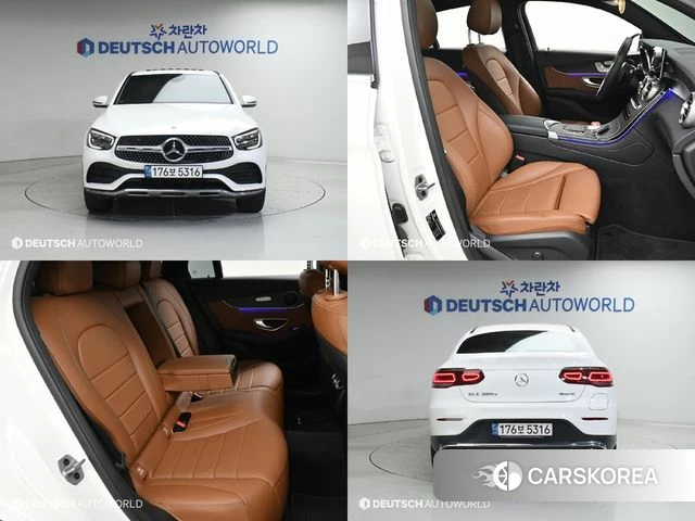 Mercedes-Benz GLC-Class X253 2021 Белый из Кореи