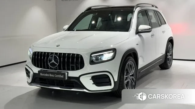 Mercedes-Benz GLB-Class X247 2025 Белый из Кореи