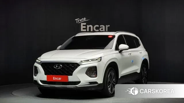 Hyundai Santa Fe TM 2018 Белый из Кореи