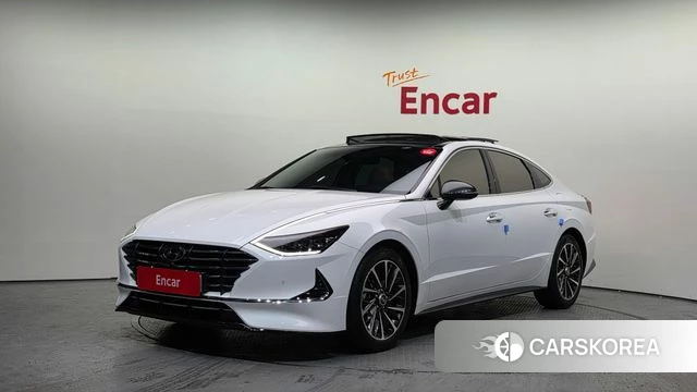 Hyundai Sonata (DN8) 2023 Белый из Кореи
