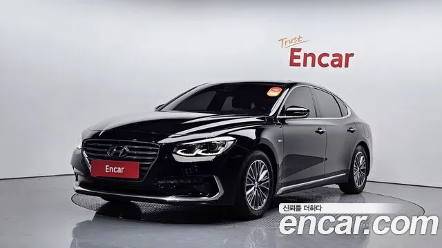 Hyundai Grandeur IG Hybrid 2019 Черный из Кореи