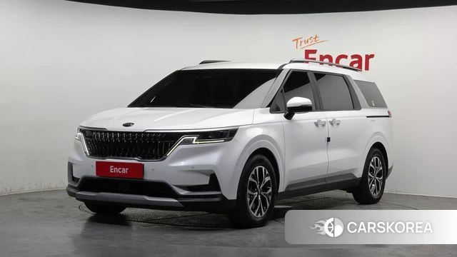 Kia Carnival 4th generation 2021 Белый из Кореи