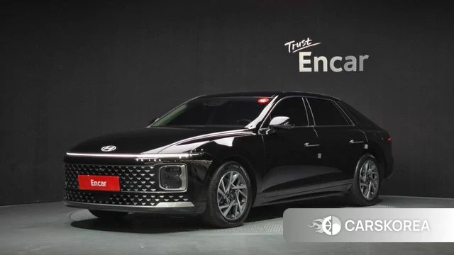 Hyundai Grandeur (GN7) 2024 Черный из Кореи
