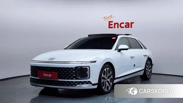 Hyundai Grandeur (GN7) 2023 Белый из Кореи