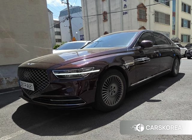 Genesis G90 2021 Красный из Кореи