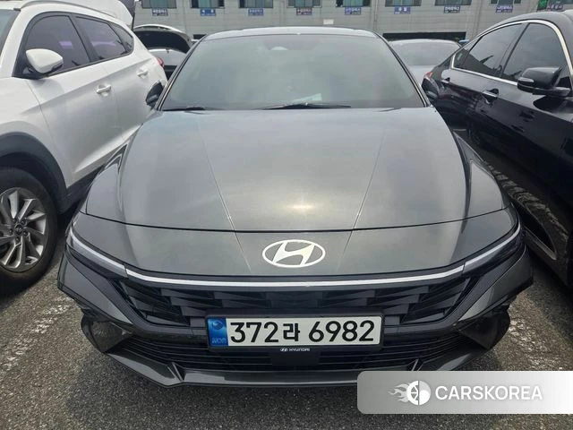 Hyundai The New Avante (CN7) 2023 Серый из Кореи