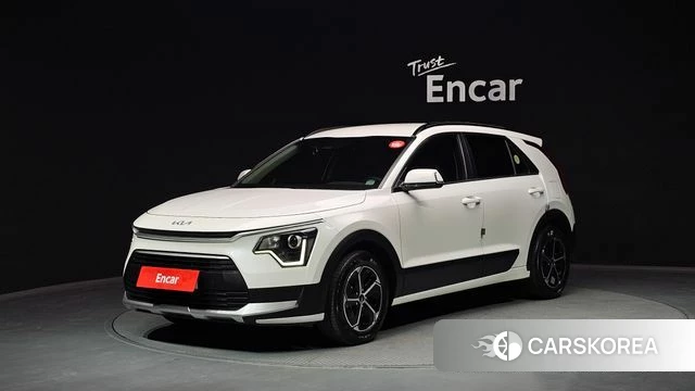 Kia Di Ol Nu Niro 2023 Белый из Кореи